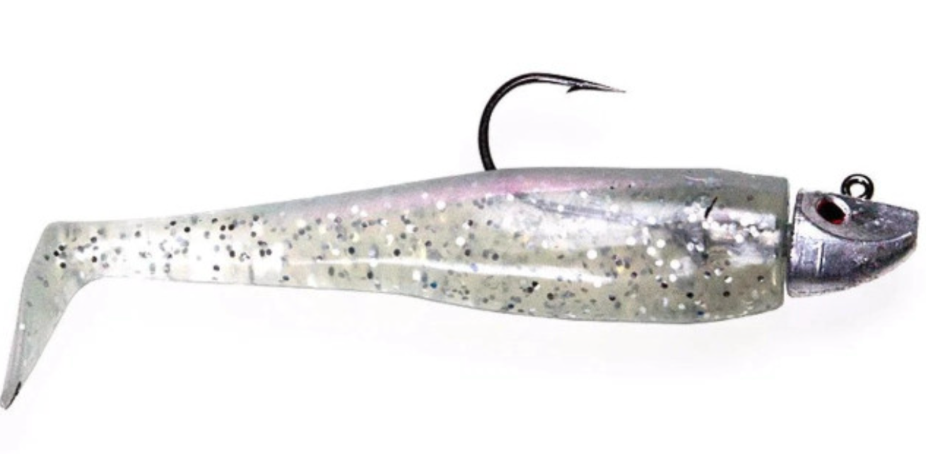 Al Gag's Lures Whip-It Fish Rigged, (1 Head/2 Tails)