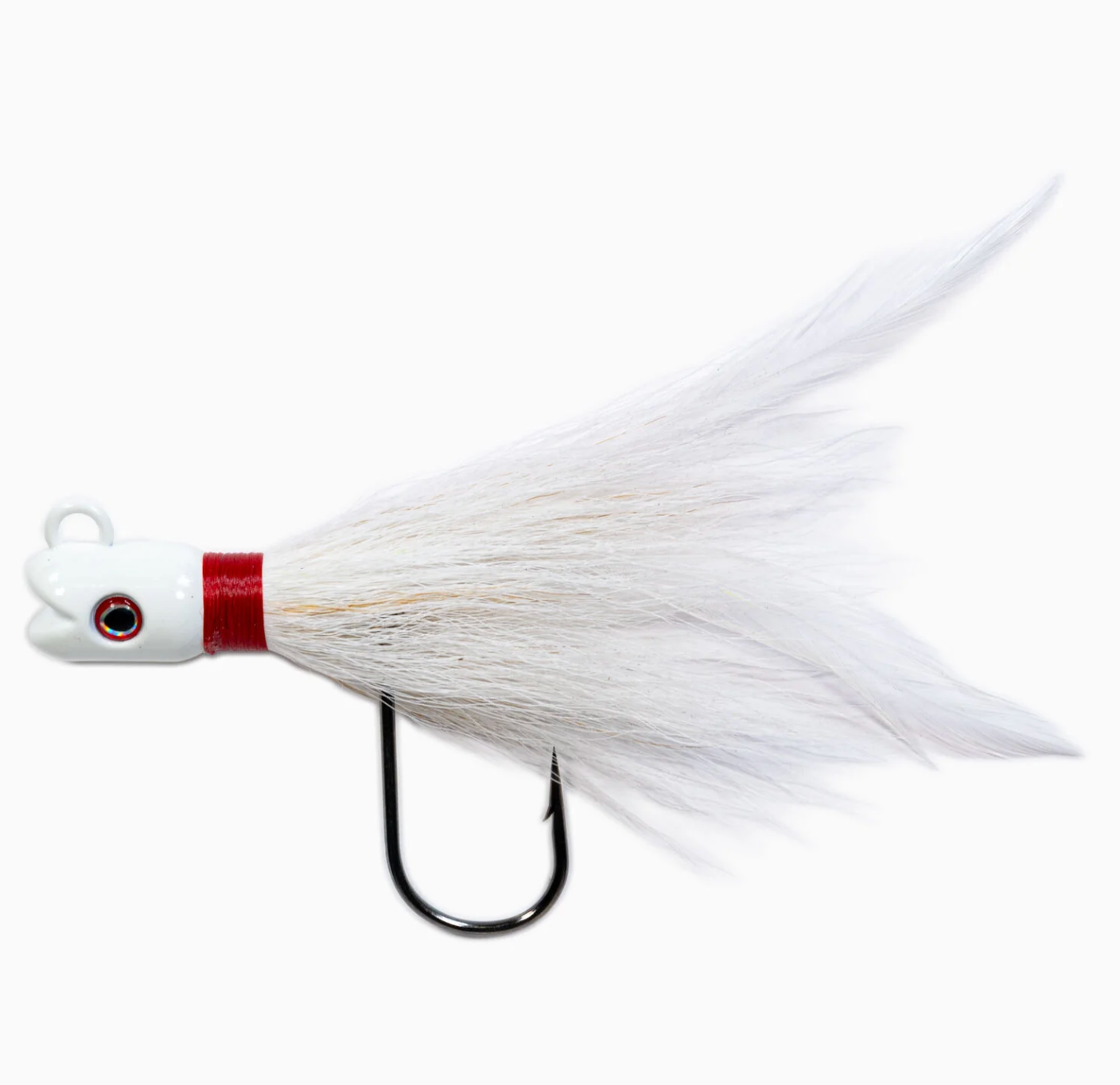 Dark Matter John Skinner Swing Hook Striped Bass Bucktail