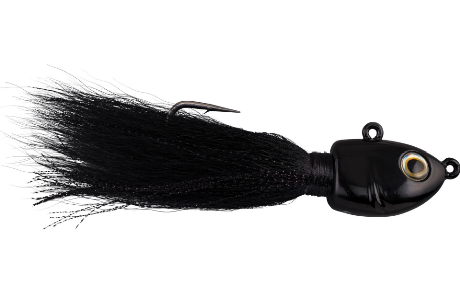 Berkley FUSION19 Bucktail Jig, Size 7/0, 1 1/2oz, Black