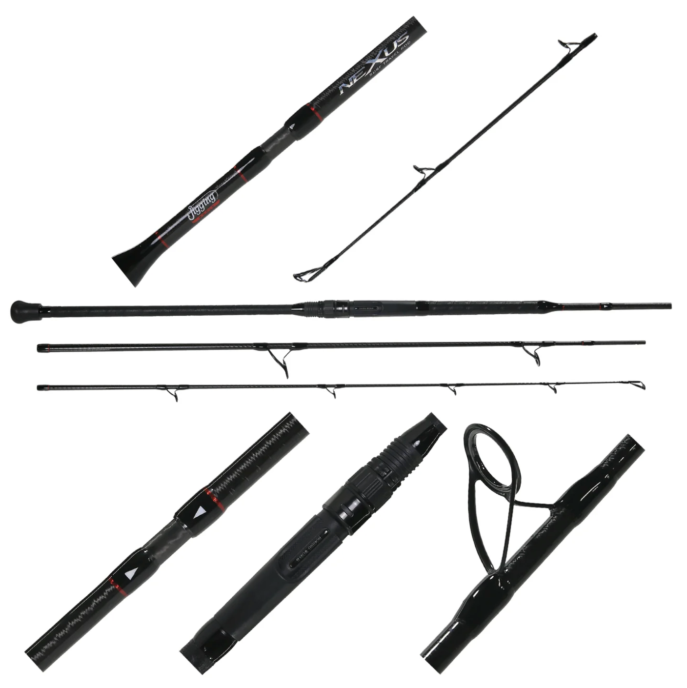 Jigging World Nexus 2.0 Surf Travel Rods