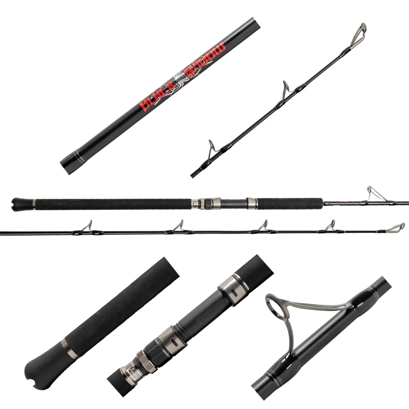 Jigging World Black Widow 2.0 Conventional Rods