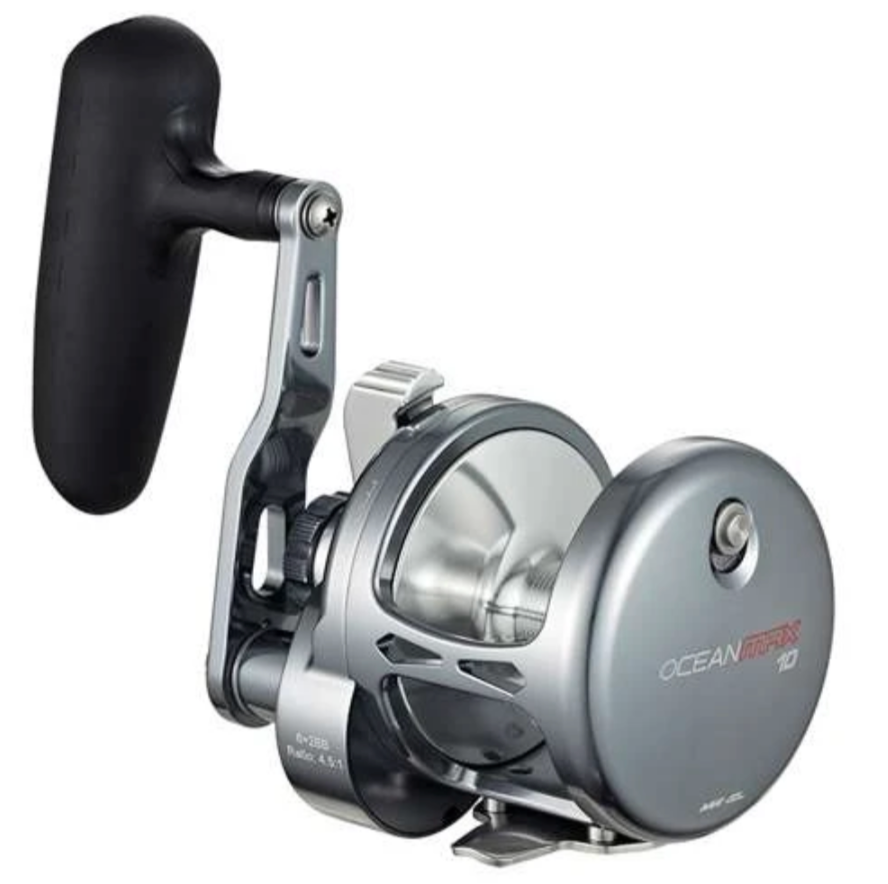 Maxel OM10G Ocean Max Single Speed Lever Drag Conventional Reel