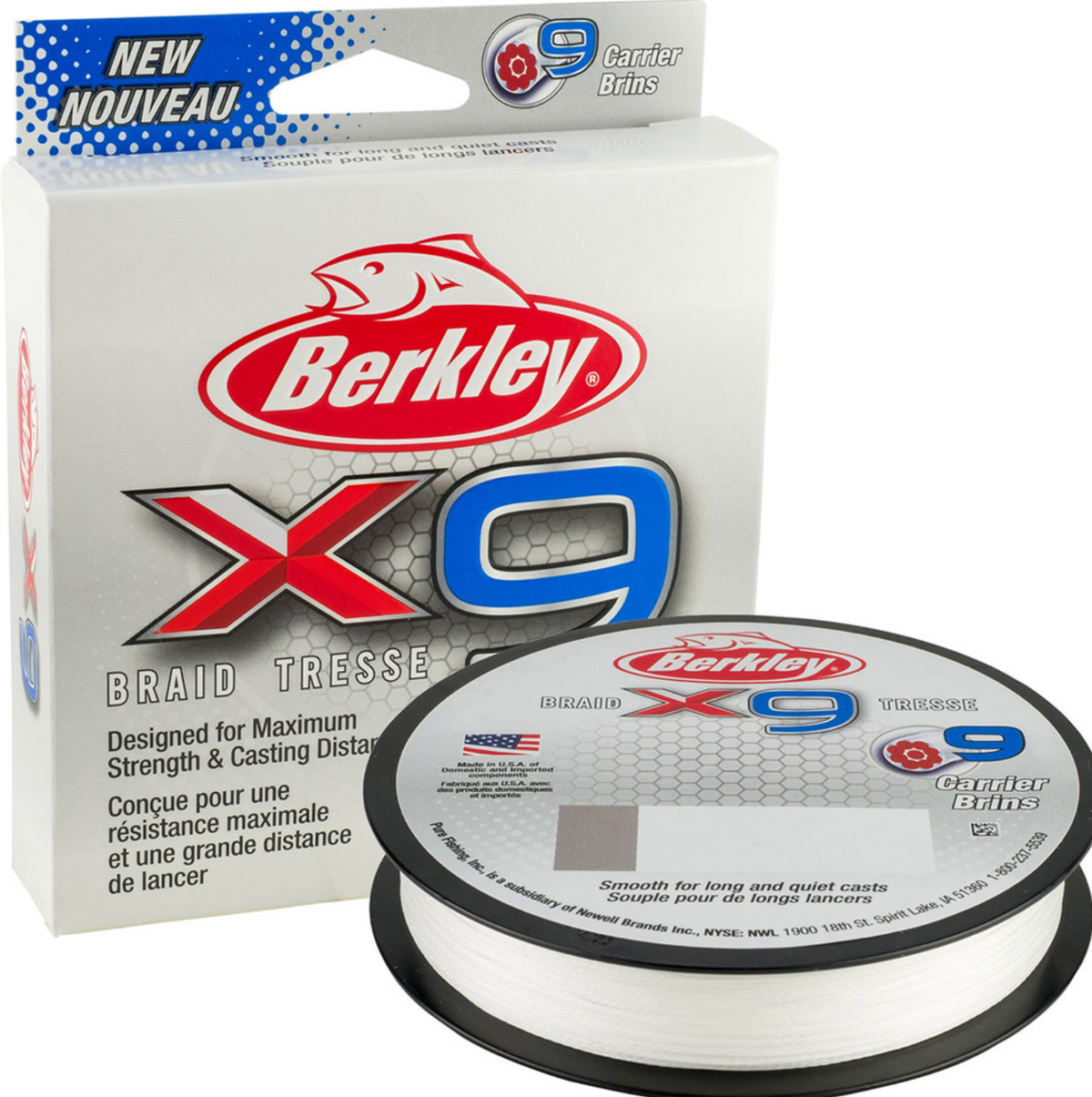 Berkley Jordan Lee x9 Braided Fishing Line Superline