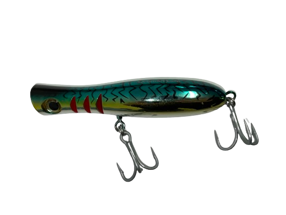 Tactical Anglers Jr. BombPopper Topwater, Ghost