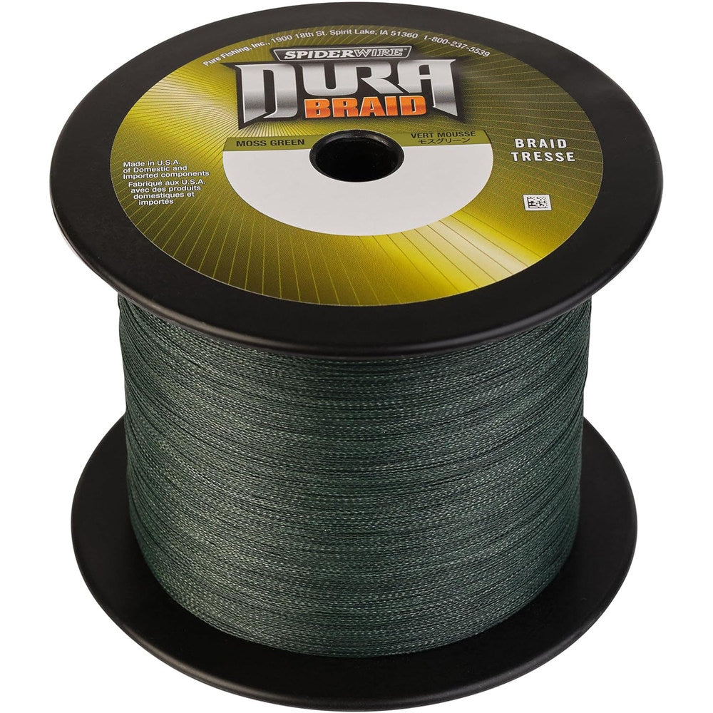 Spiderwire Durabraid 65LB 3000 Yards Moss Green
