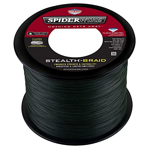 Spiderwire SDB80G-3000 Durabraid 80LB 3000 Yards Moss Green