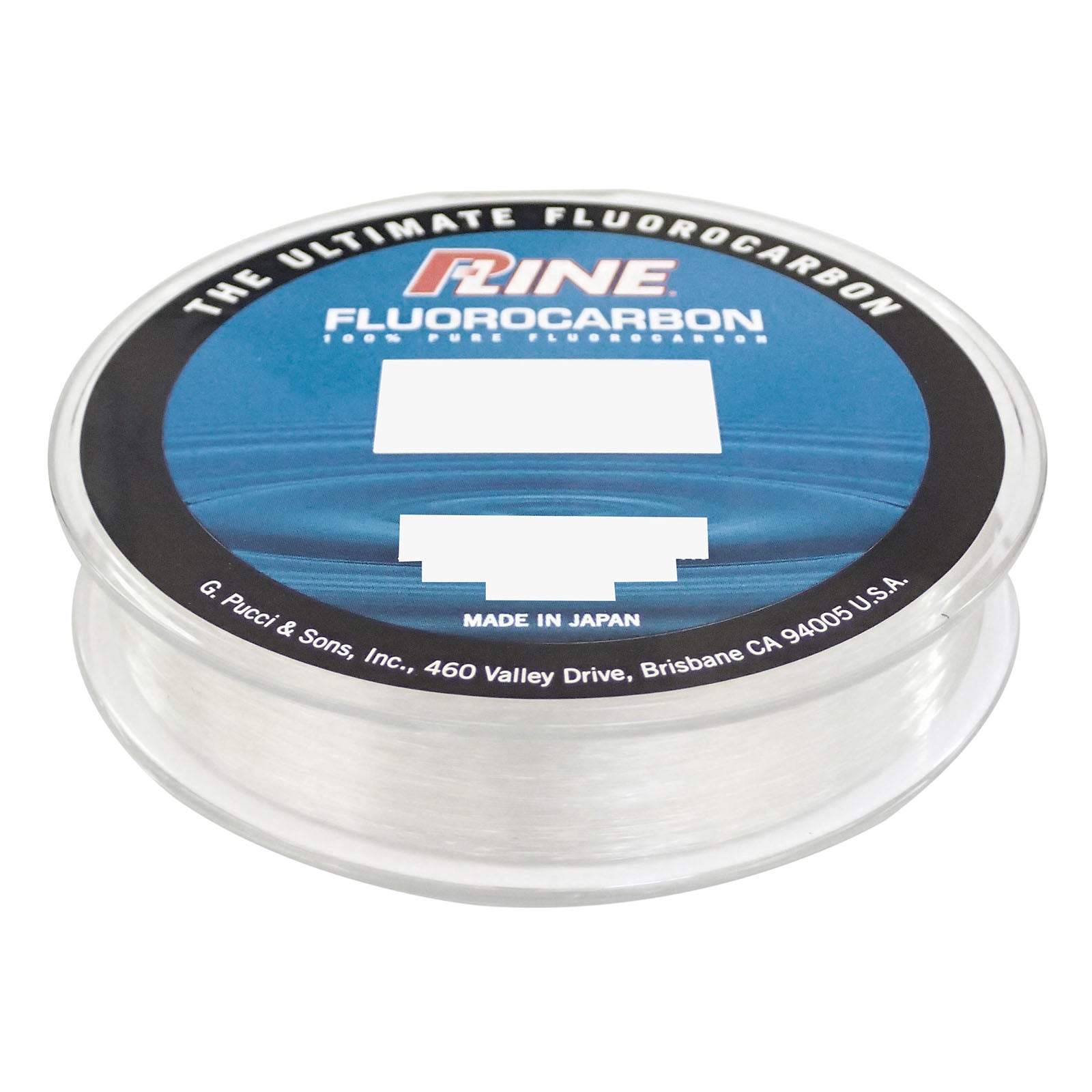 P-Line Soft Fluorocarbon Fishing Line 8lb 2000yd Clear
