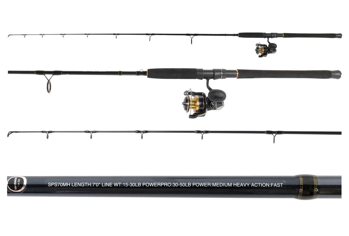 Shimano PSPSW6000HGASPS70MH Spheros Saltwater Spinning Combo 7' Shimano PSPSW6000HGASPS70MH Spheros Saltwater Spinning Combo 7'