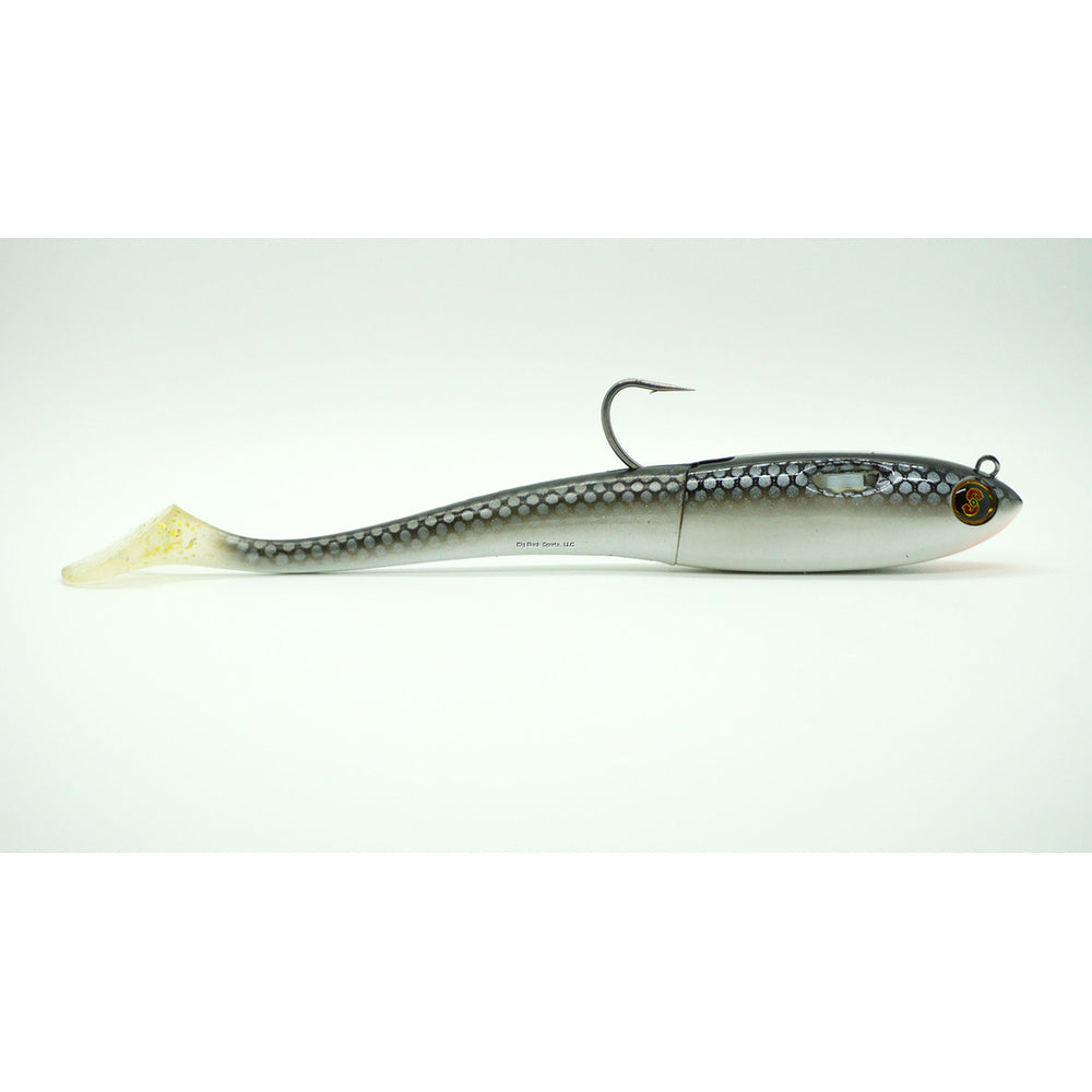 Spooltek Stretch SK 9" Swimbait, Silver Digger