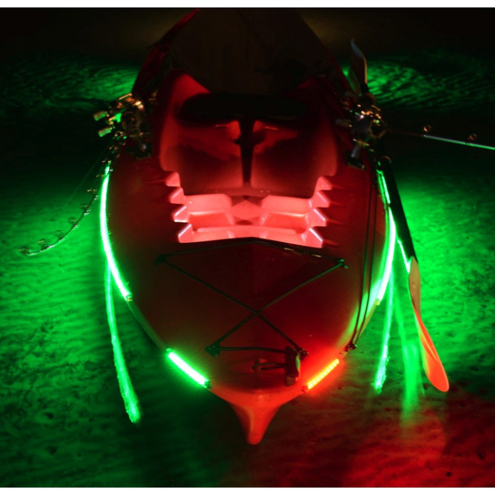 Shoreline Marine Propel Paddle Kayak Led Navigation Light Kit Red & Green