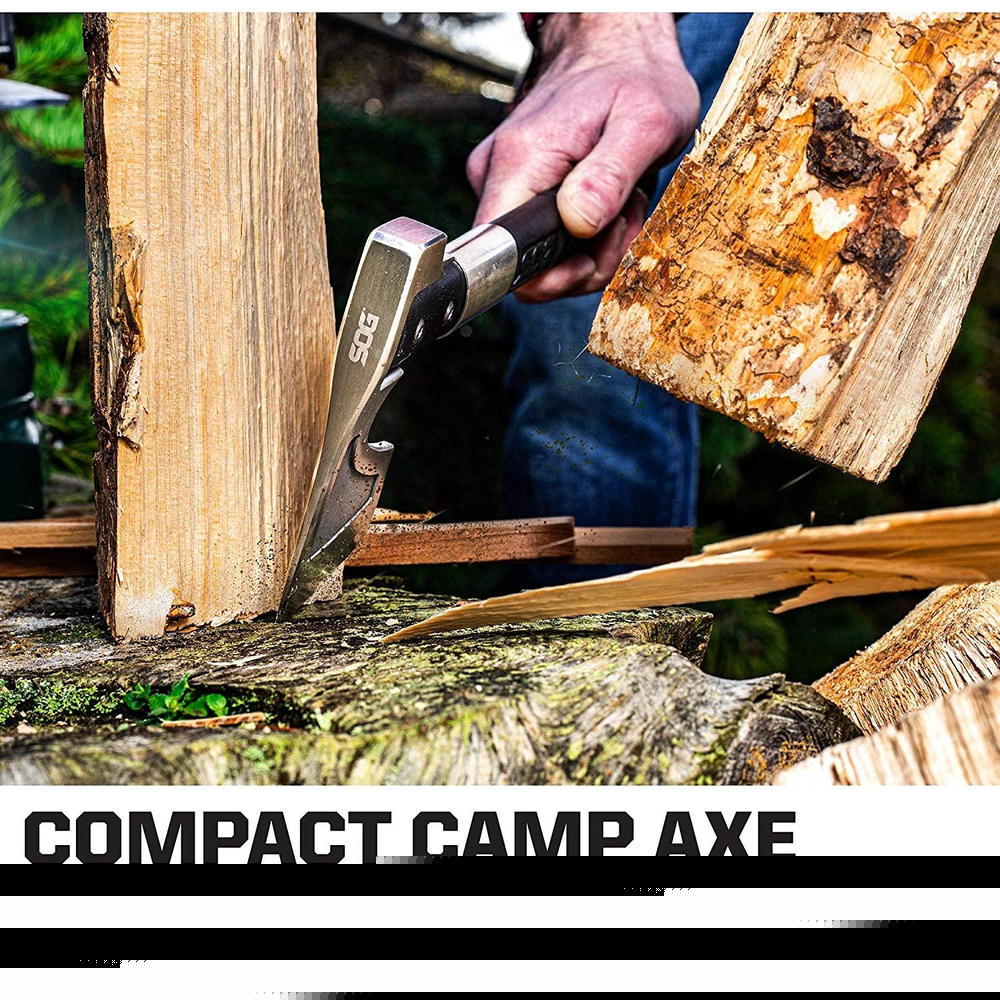 SOG SOG-CH1001-CP Camp Axe, 11.5" Overall, 3.1" Blade, Clam