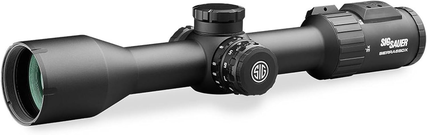 Sig Sauer Sierra6Bdx Rifle Scope, 3-18X44MM, 30MM, Sfp