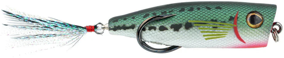 Snag Proof Zoo Pop Soft Topwater Popper, 3/8oz, Sexy Shad