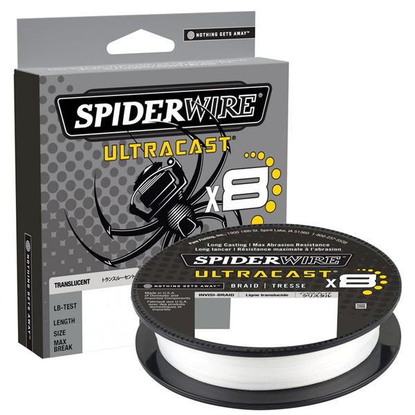 Spiderwire Ultracast Braid, Superline (Multiple Sizes/Lengths/Colors)