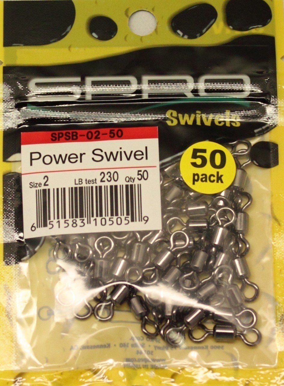 Multi Size Fishing Ball Bearing Swivels 20 Pack for Professional