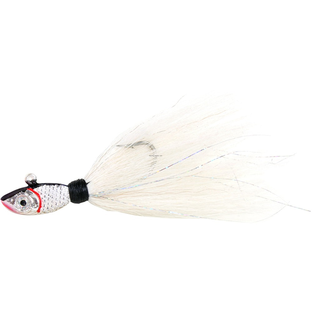Sea Striker Bucktail Jig with Rattle and Grub Keeper