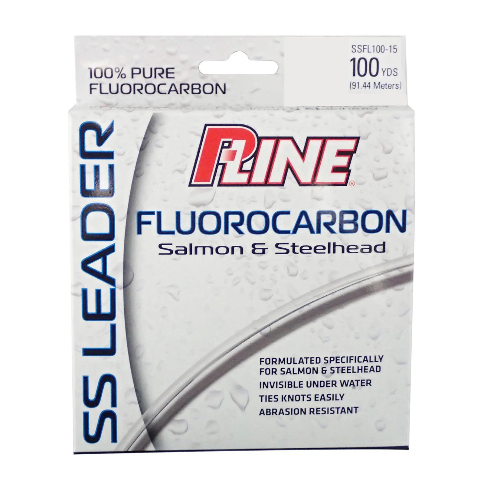 P-Line Salmon-Steelhead Fluorocarbon Leader 10lb 100yd