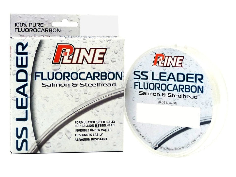 P-Line Salmon-Steelhead Fluorocarbon Leader 20lb 100yd