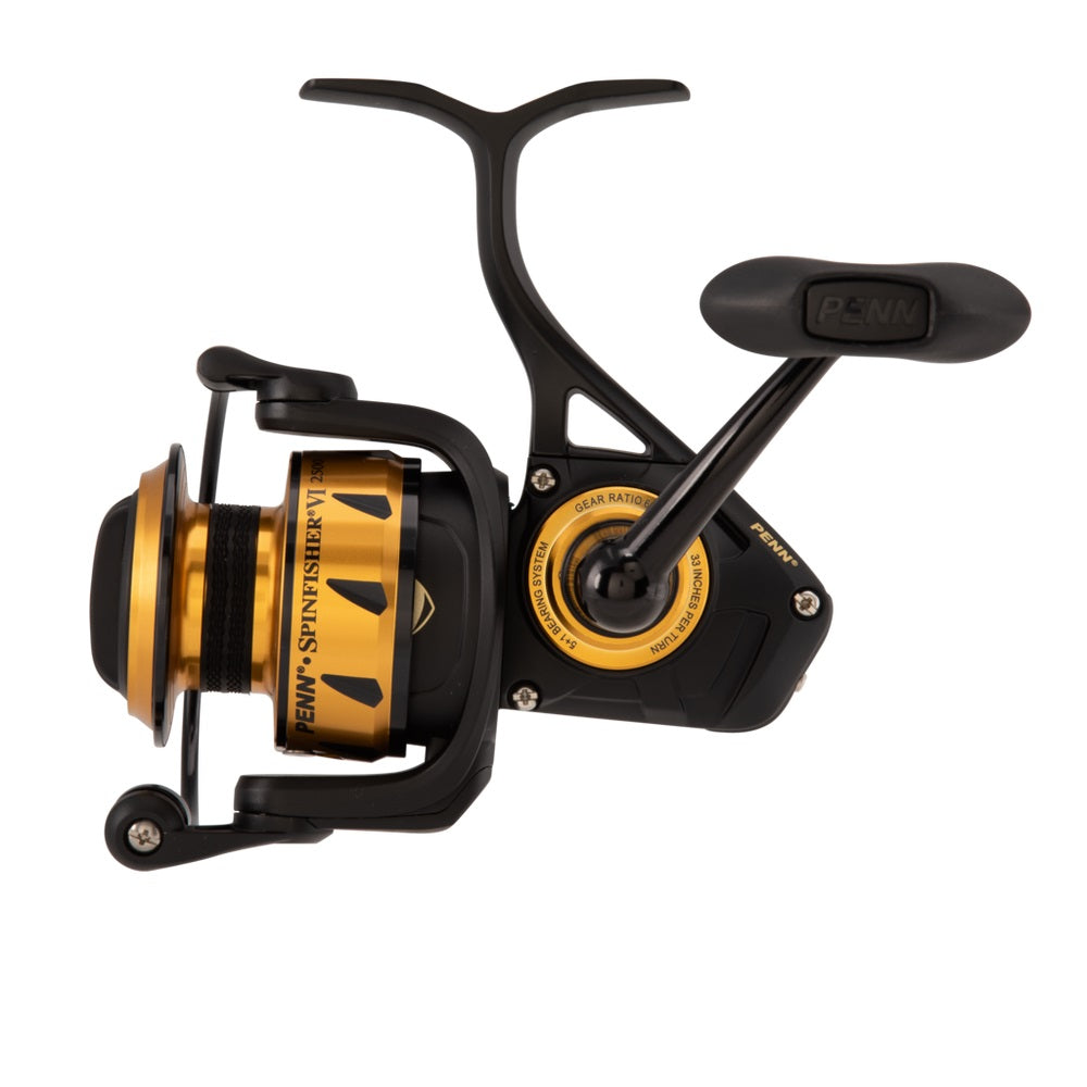Penn Spinfisher VI Spinning Fishing Reels, CNC Gears, HT100 Drag, IPX5 Sealed Body