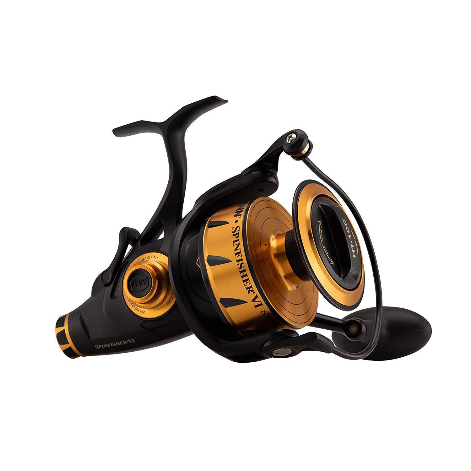 penn 850 spinning reel Penn Spinfisher VI Live Liner Spinning Fishing Reel, CNC Gears, HT100