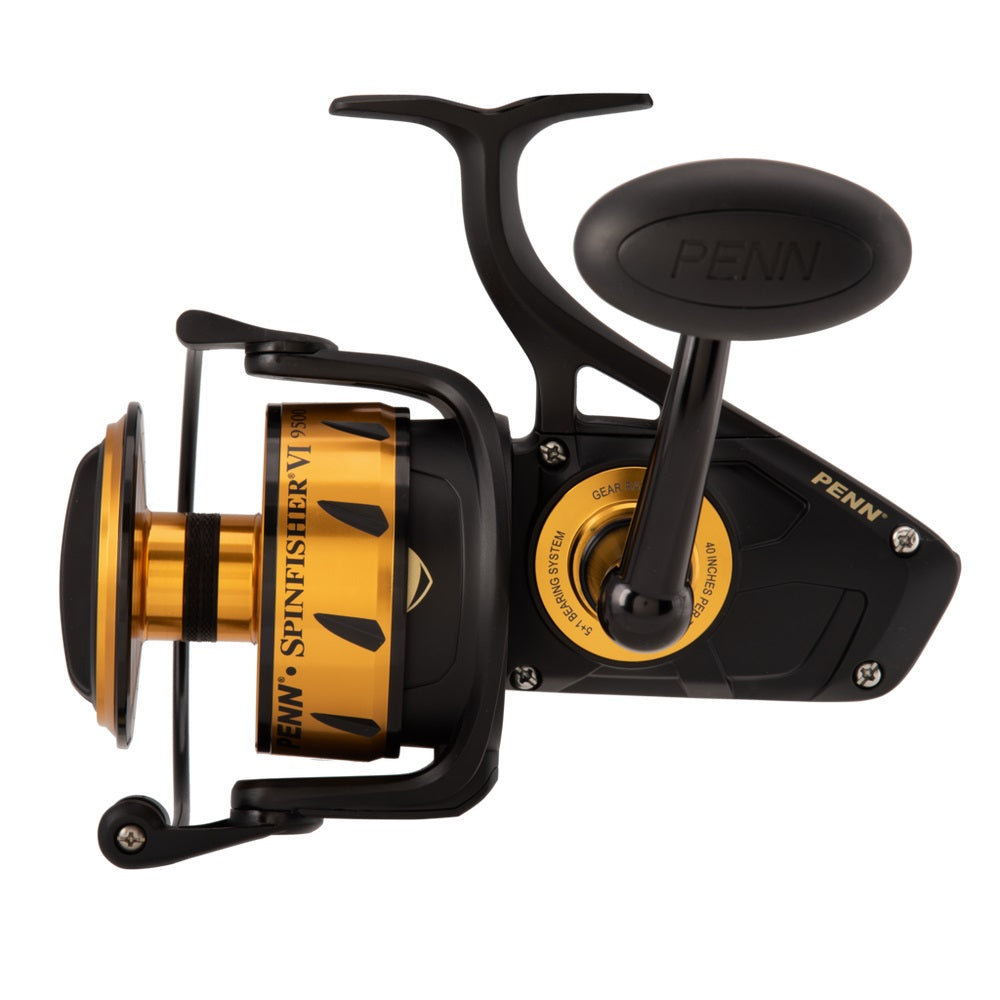 Penn Spinfisher VI Spinning Fishing Reels, CNC Gears, HT100 Drag, IPX5 Sealed Body