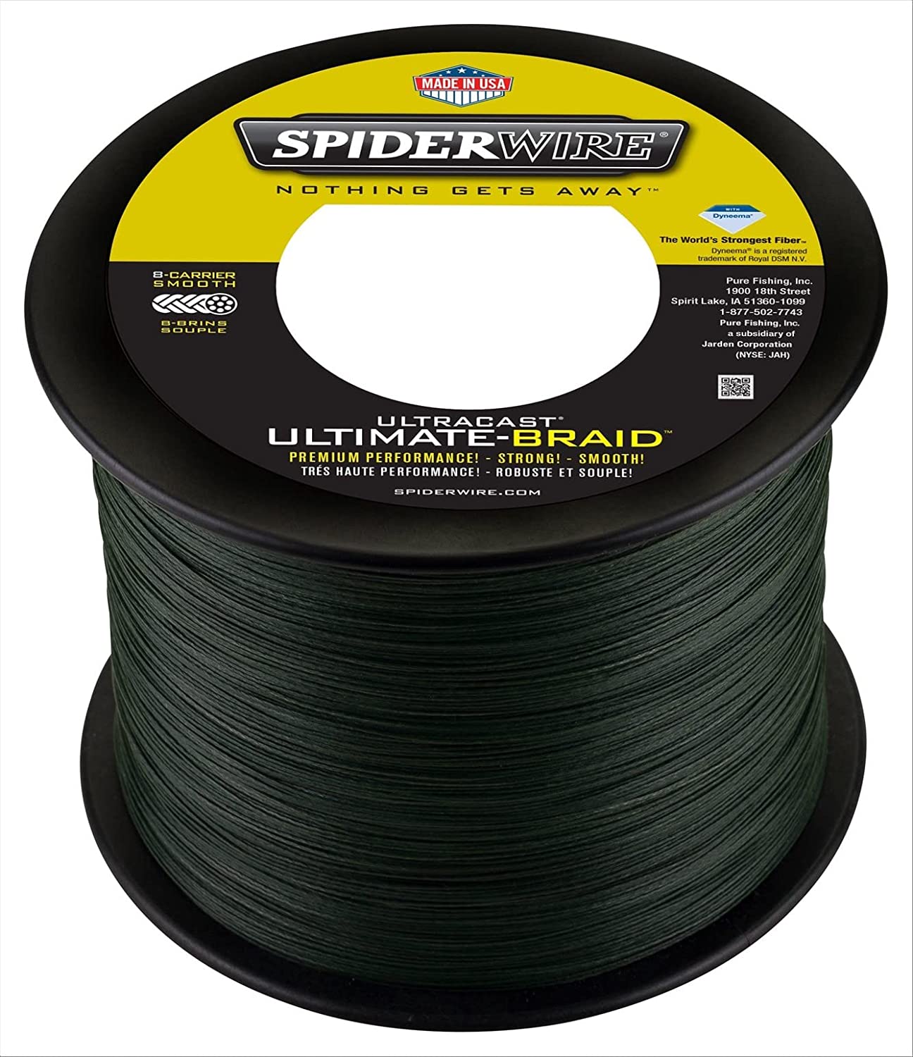 UltraCast 8X: High-Performance, Multi-Color, Abrasion-Resistant Fishing  Line Made in The USA!!!