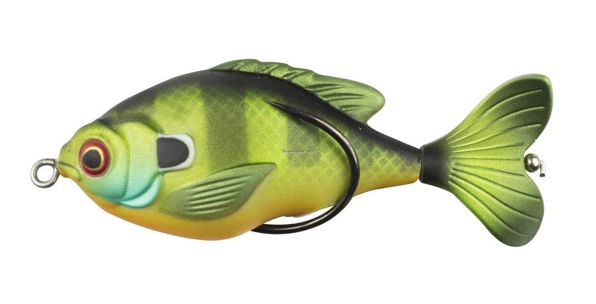 Lunker City 50800 Fin-S Fish 5-3/4, Green Shiner, 8/Pack