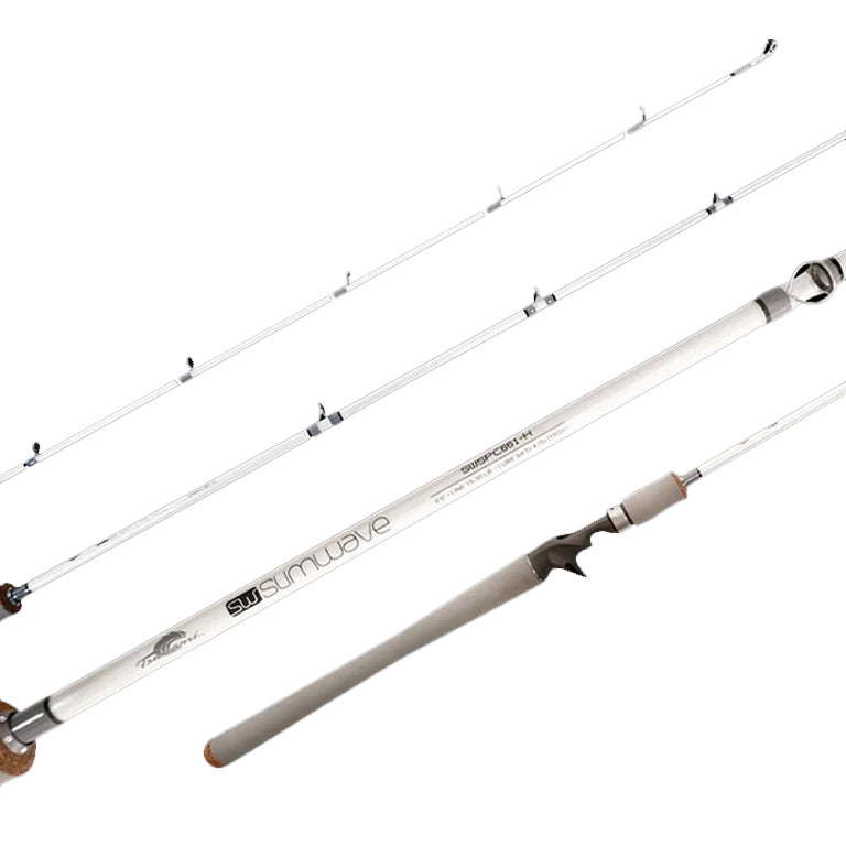rod tsunami wave Slim White Jigging Conventional day casting no longer Advertising Tackle Station for YETI Color:Izzy Shiver Minnow