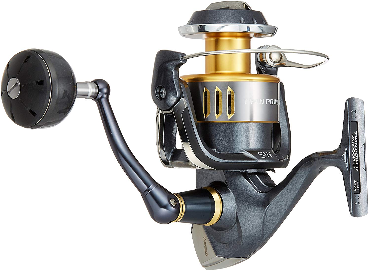 Shimano TP8000SWPG Twin Power Saltwater Spinning Fishing Reel