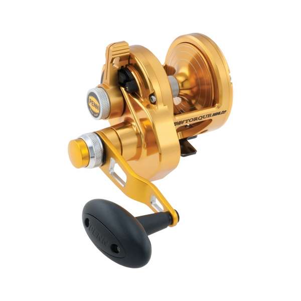 Penn TRQ25NLD2 Torque Conventional Reel, 5BB + 1RB, 5.5:1 Ratio, Alum