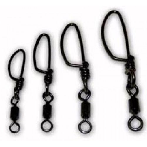 Tsunami Stainless Steel Rolling Swivel With Tournament Snap 100 Pack