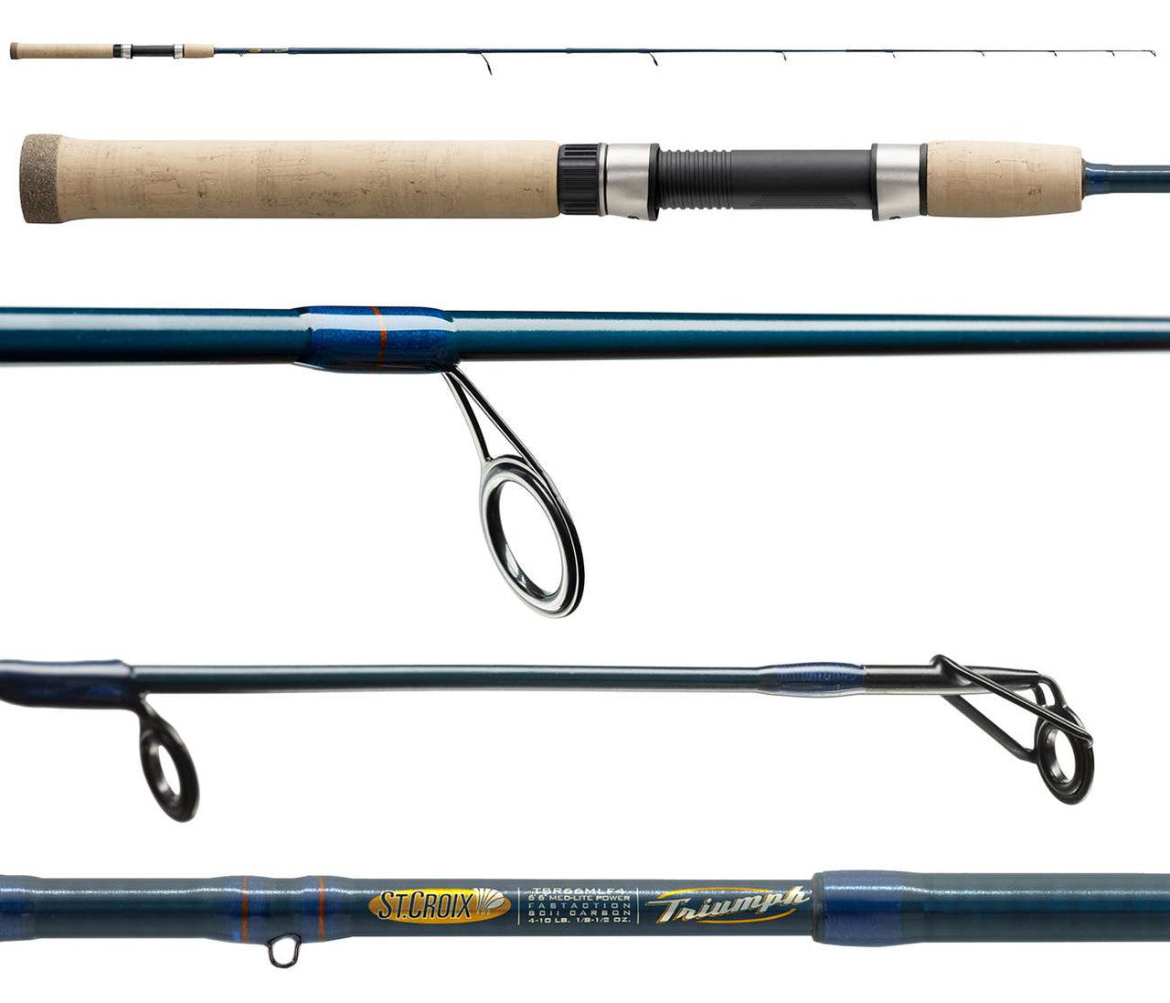 St. Croix Triumph Spinning 4-Piece Travel Rod St. Croix Triumph Spinning 4-Piece Travel Rod