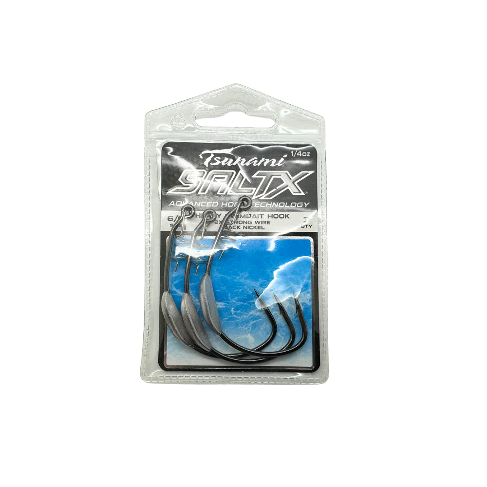 2.0 heavy fish hooks Tsunami SaltX 2X Swimbait 2X is a superb Beef Stick New molds finally touched Please Select One:Fixed standoffs, Off White
