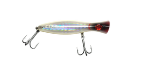 212 - Bone White Red Spot / 4.75"