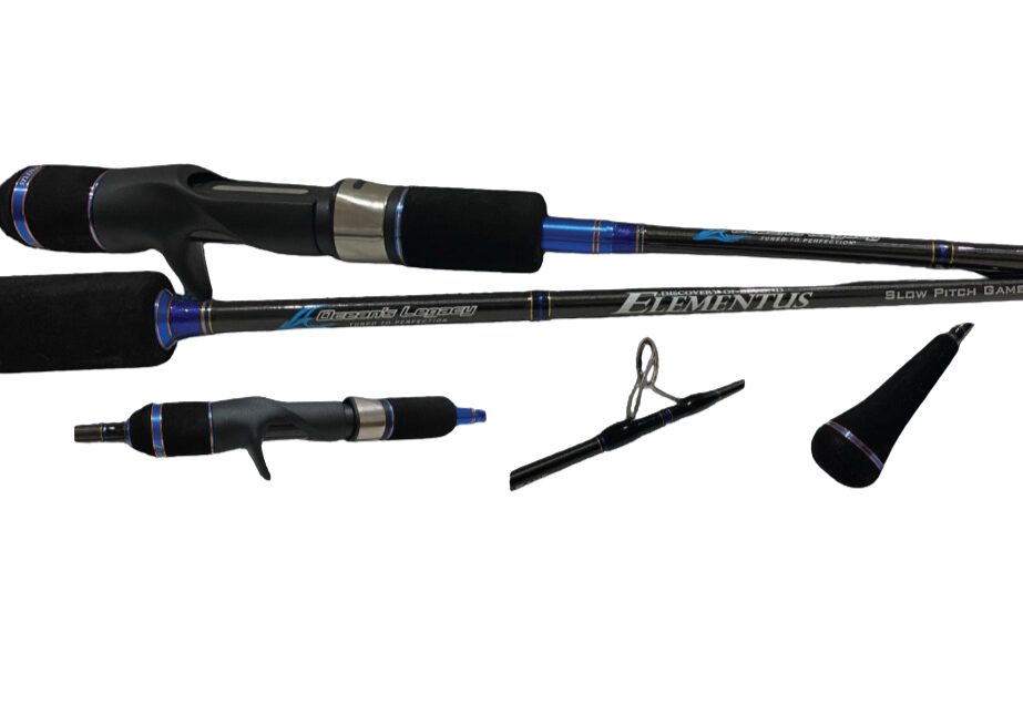 Ocean's Legacy Elementus Slow Pitch Jigging Rods