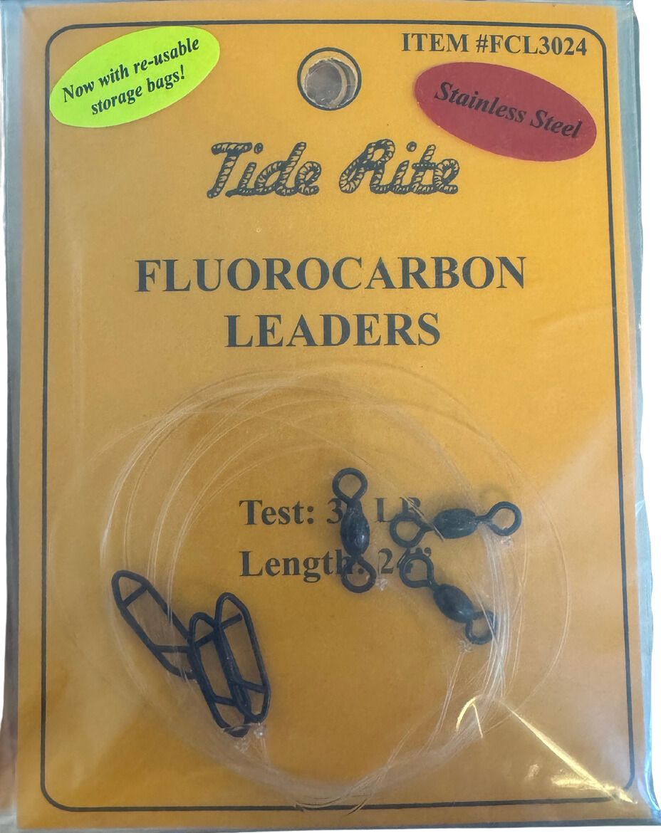 Tide Rite Fluoro Leader With Quick Snap