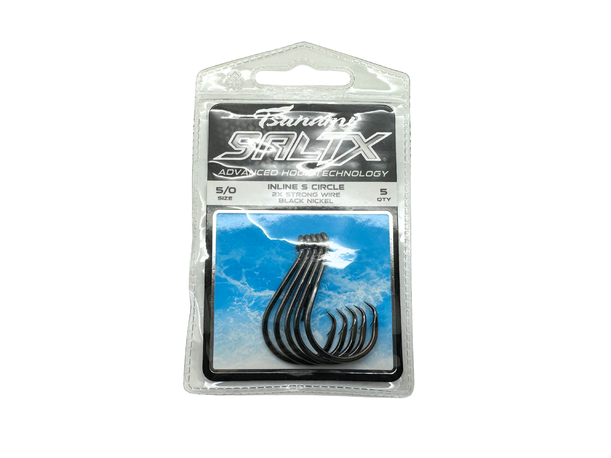 Tsunami SaltX 2X Inline S Circle Hooks