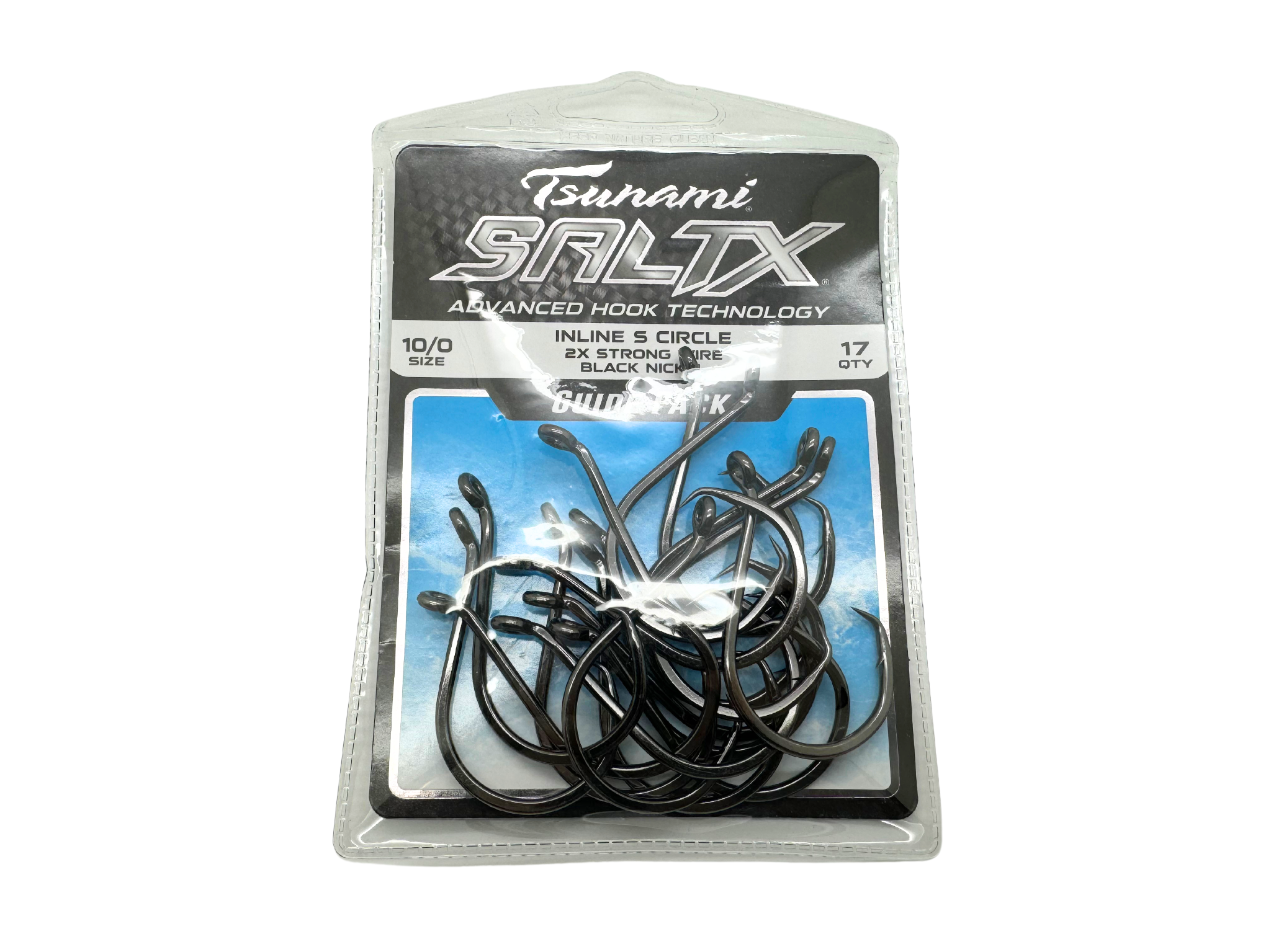 Tsunami SaltX 2X Inline S Circle Hooks Guide Pack