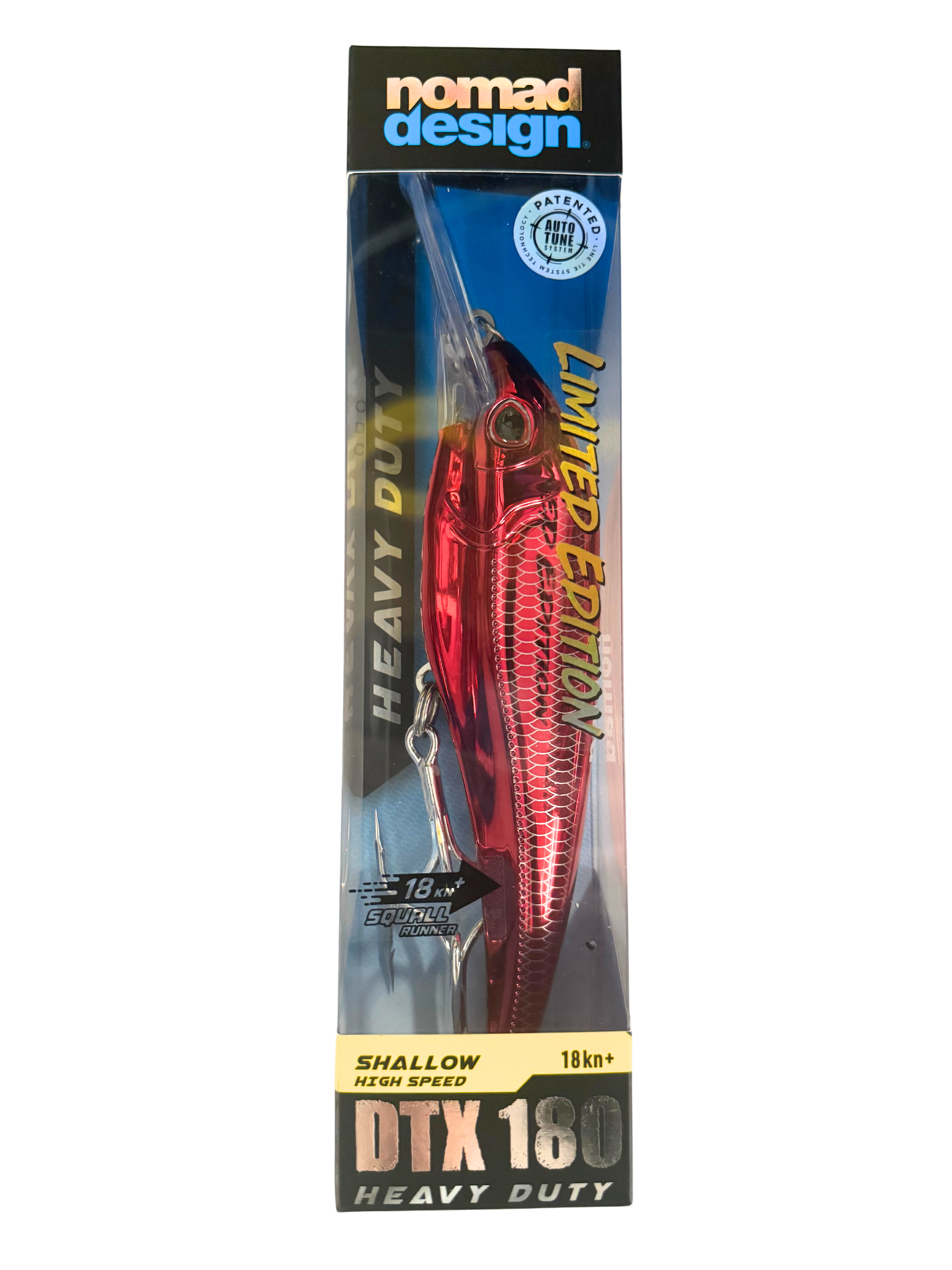 Nomad Design DTX Minnow 180 Heavy Duty Shallow Floating 7"