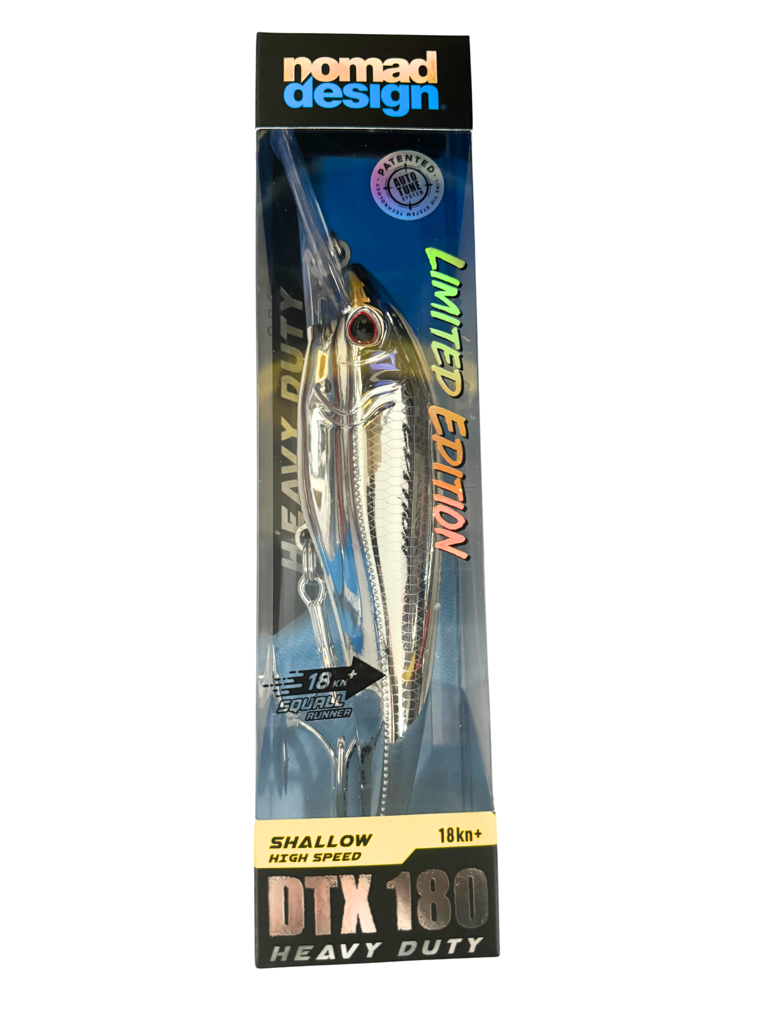 Nomad Design DTX Minnow 180 Heavy Duty Shallow Floating 7"