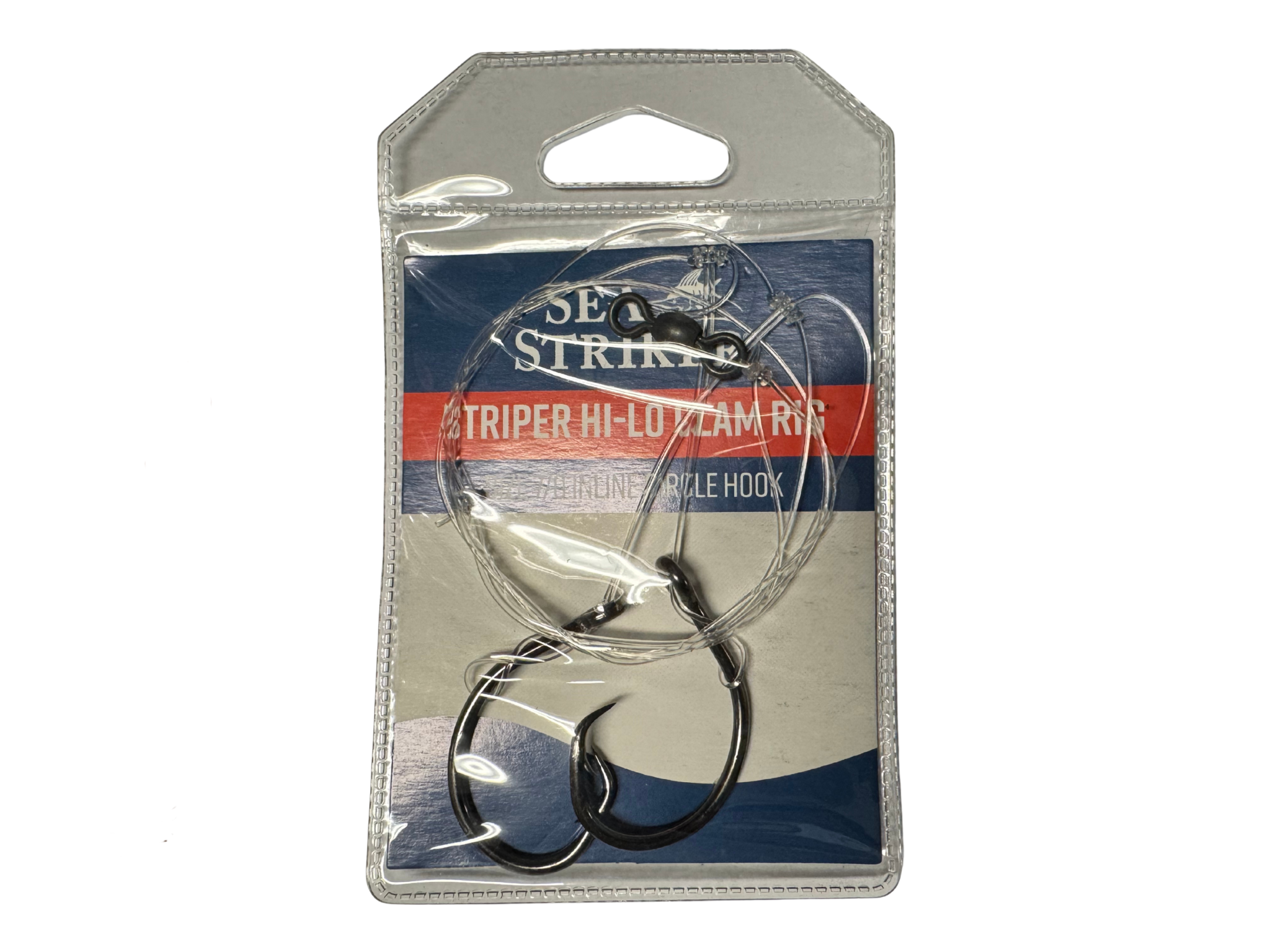 Sea Striker Striped Bass Hi-Lo Clam Rig 6/0 Inline Circle