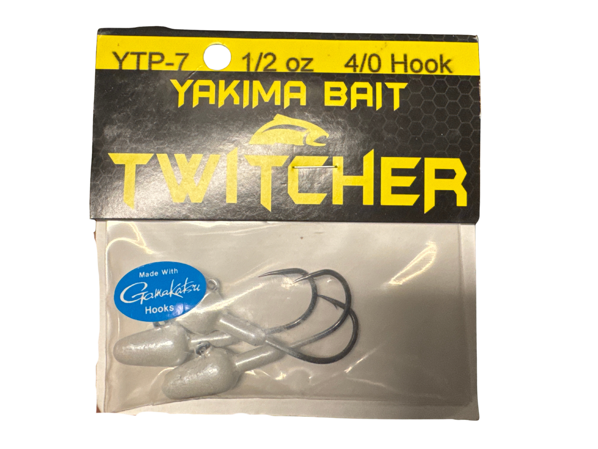 Yakima BaitTwitcher Jig Head, 1/2 oz, Pearl White