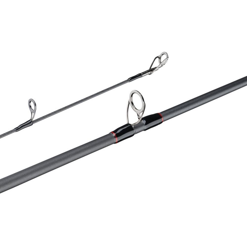 Shakespeare USISCA701M Ugly Stik Inshore Select Casting Rod, Black/Red