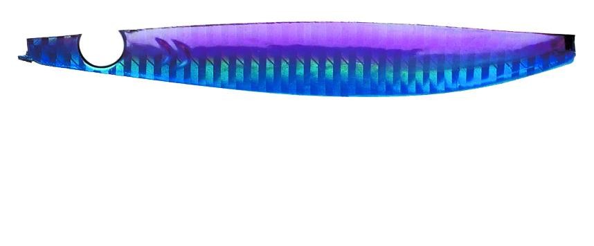Williamson VSJ100BLKPrpL Vortex Speed Jig, 4 3/4", 3 1/2 oz, 9/0