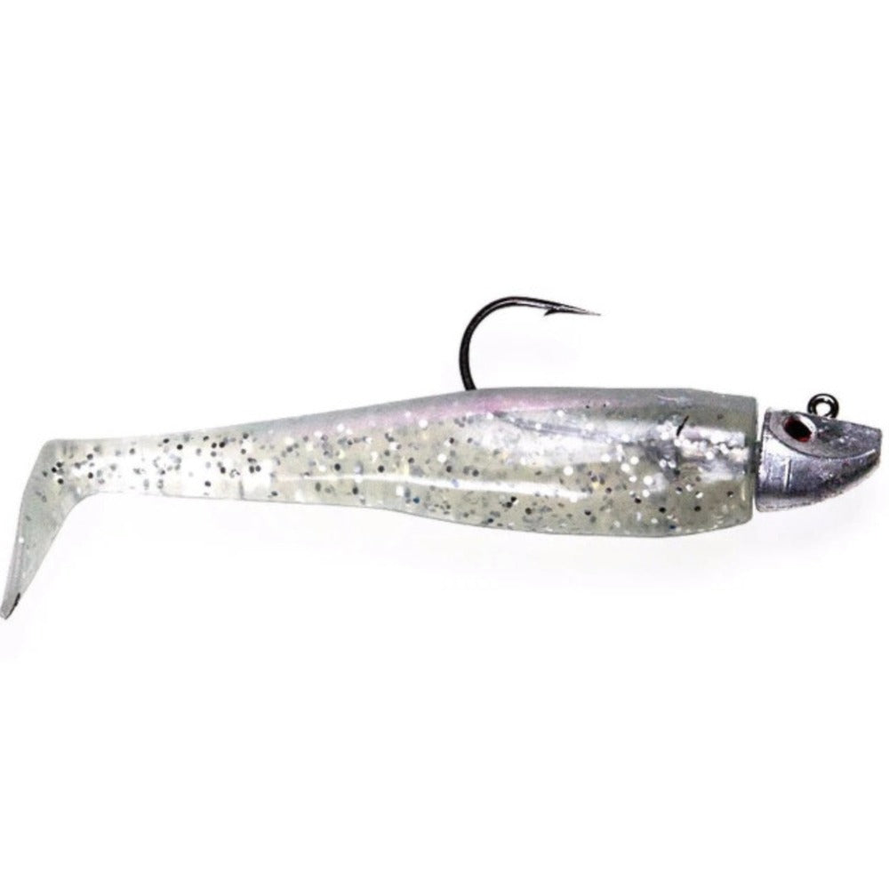 Al Gag's Lures Whip-It Fish Rigged, (1 Head/2 Tails)