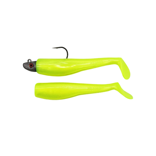 Al Gag's Lures Whip-It Fish Rigged, (1 Head/2 Tails) Al Gag's Lures Whip-It Fish Rigged, (1 Head/2 Tails)