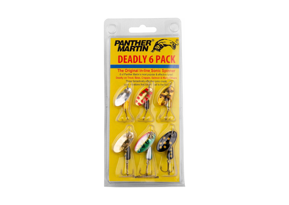 Panther Martin WT6 Western Trout 6 Pack Spinner Kit