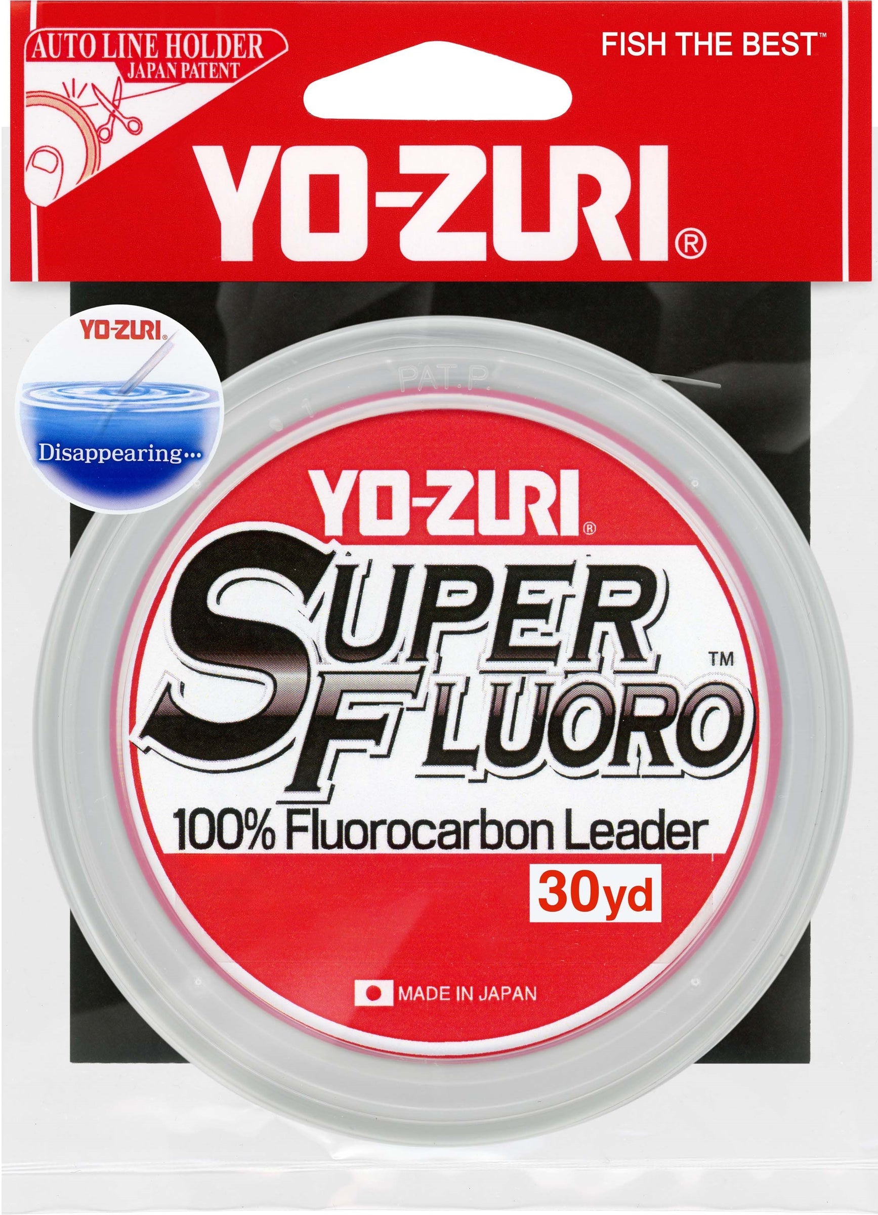 Yo-Zuri SuperFluoro Clear Leader 4 Pound / 30 Yards