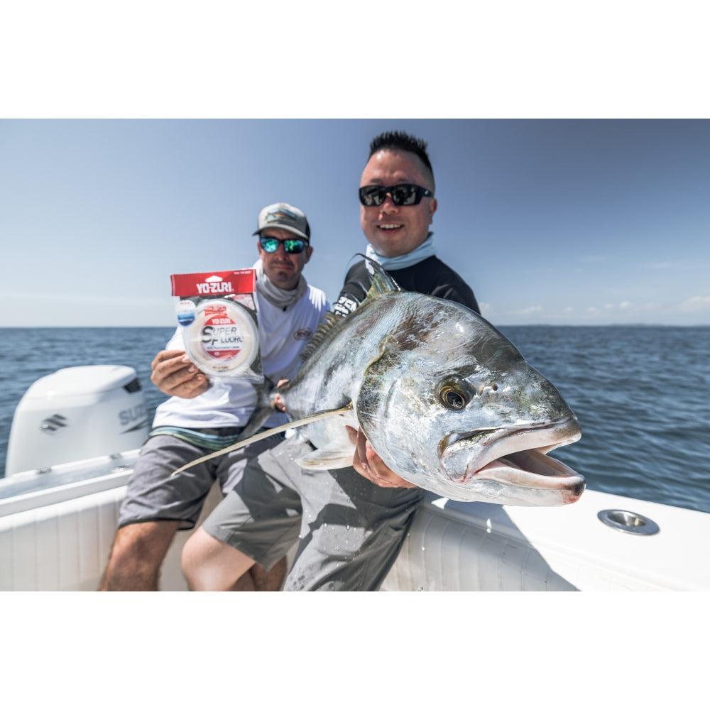 Yo-Zuri SuperFluoro 100% Fluorocarbon Leader (Clear, 4lb-300lb, 30/100yd)