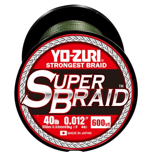Yo-Zuri Super Braid Dark Green 40Lb 600Yd